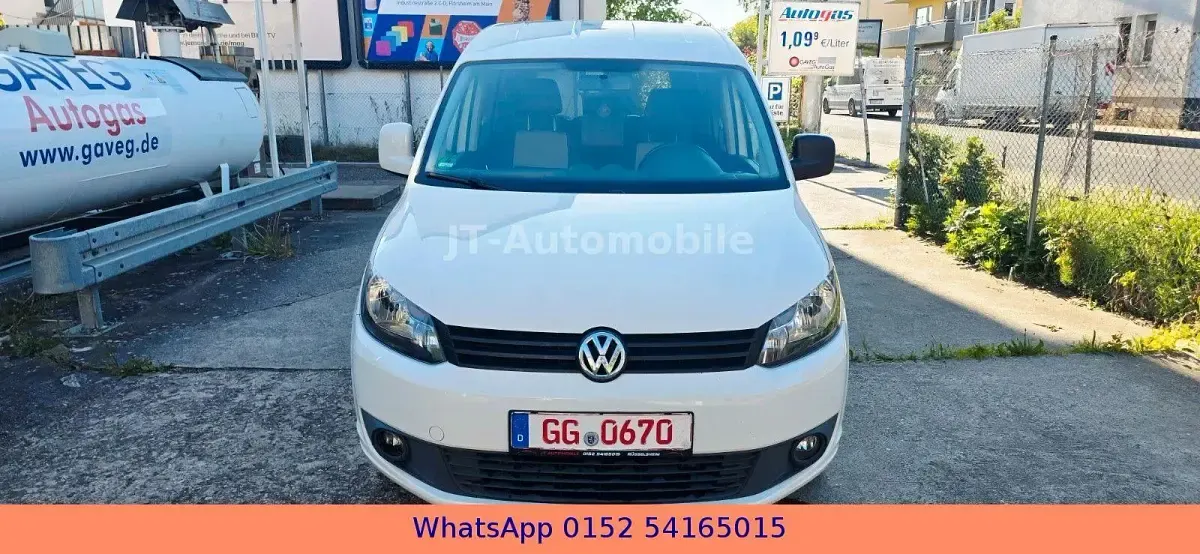 Brugt VW Caddy Trendline 75 HK (55 kW) 2010 Hvid MPV
