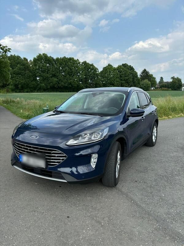 Blau Gebraucht 2021 Ford Kuga SUV | 20.900 € (Superpreis) - Bild 1/4