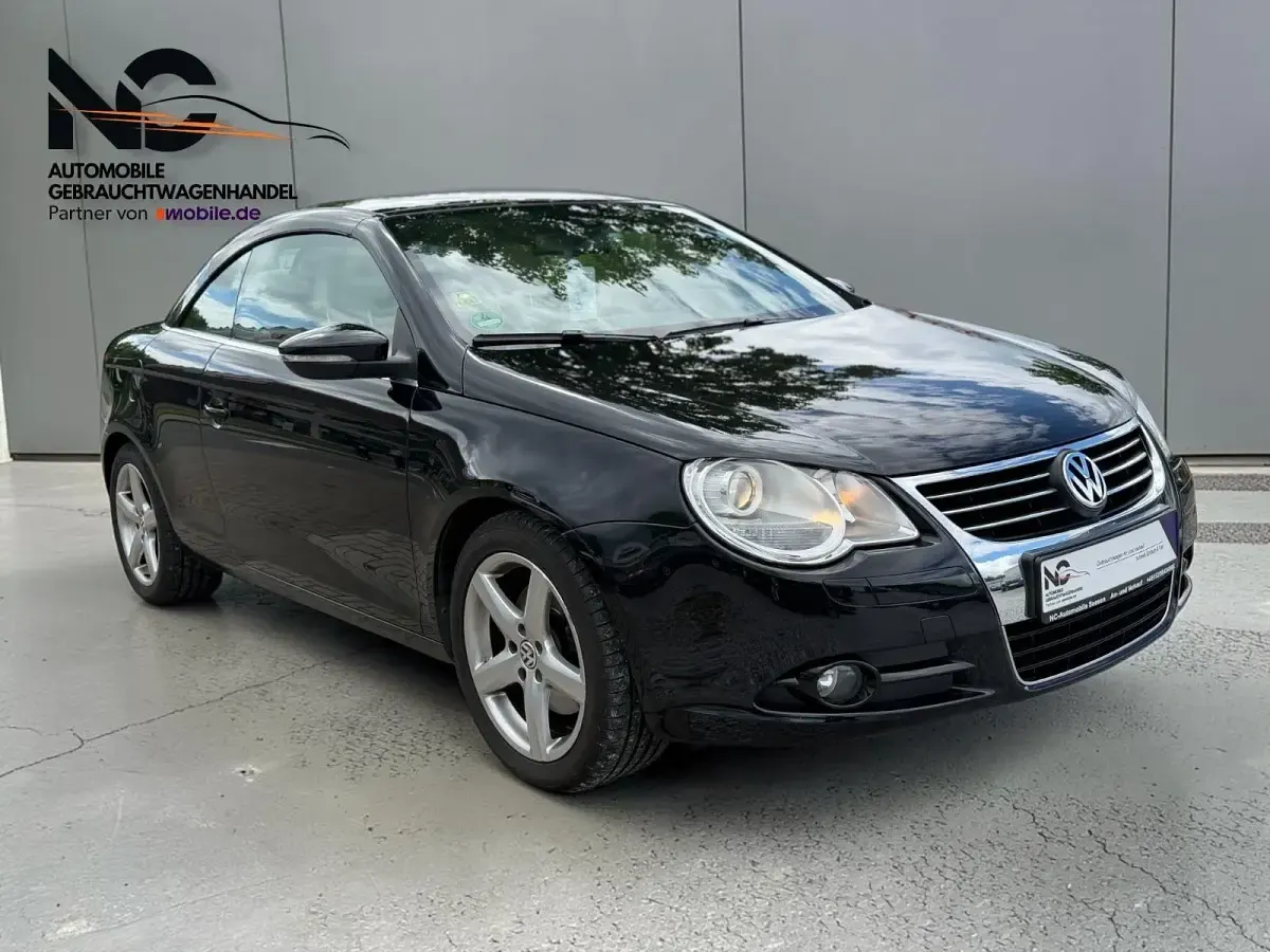 Gebraucht VW Eos 200 PS (147 kW) 2009 Schwarz Cabrio