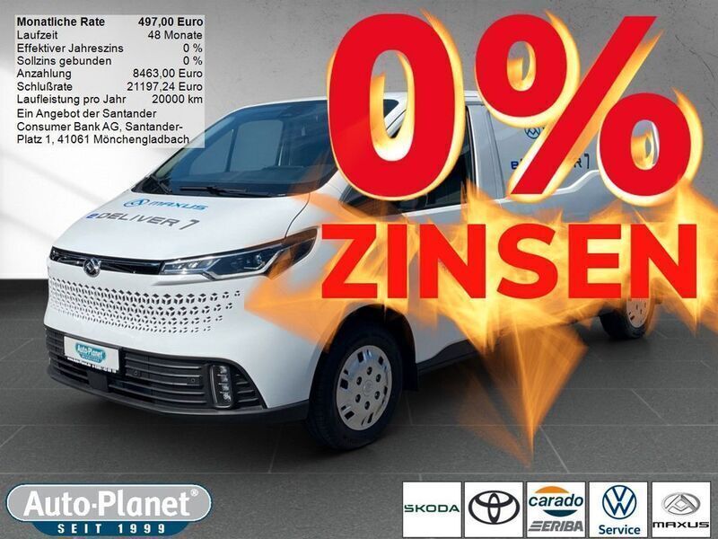 Weiß Gebraucht 2024 Maxus eDeliver 7 Van | 46.993 € (Etwas zu teuer) - Bild 1/3