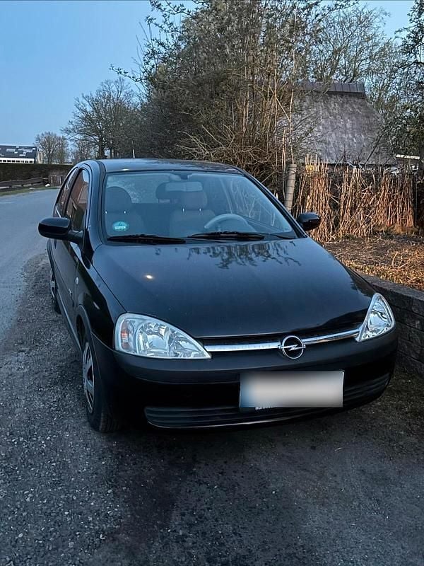 Gebraucht Opel Corsa 58 PS (42 kW) 2001 Schwarz Kleinwagen