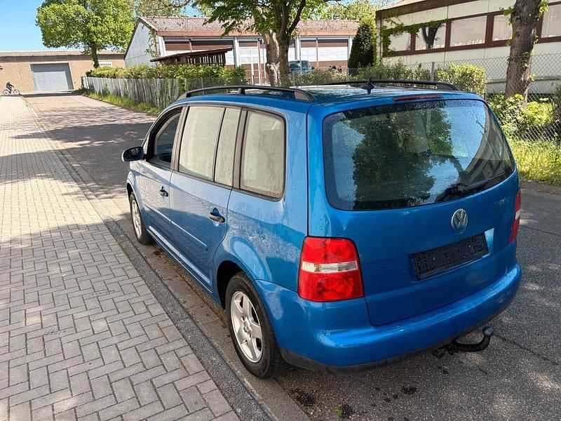Gebraucht VW Touran Conceptline 105 PS (77 kW) 2006 Blau Van / Kleinbus