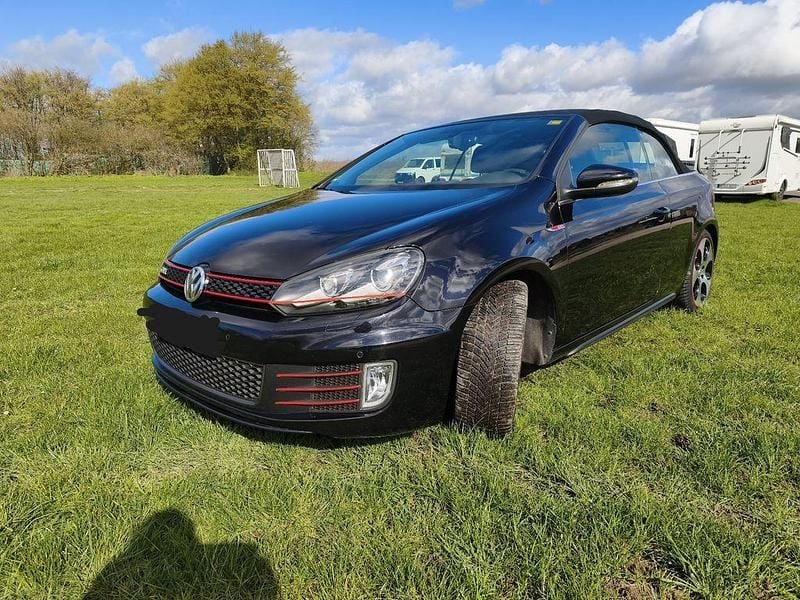 Gebraucht VW Golf Cabriolet GTI 211 PS (155 kW) 2012 Schwarz Cabrio