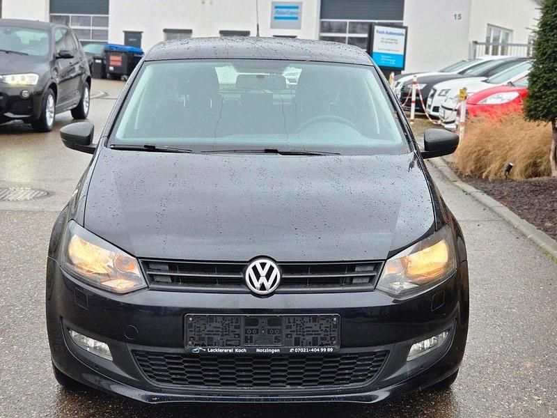 Gebraucht VW Polo Trendline 75 PS (55 kW) 2011 Schwarz Kleinwagen