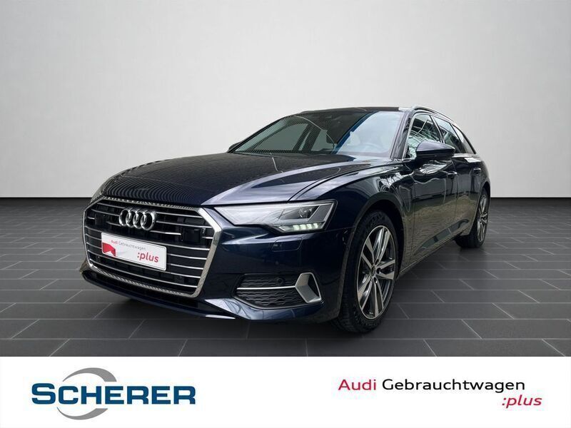 Firmamentblau metallic Gebraucht 2023 Audi A6 Sport Kombi | 38.690 € (Guter Preis) - Bild 1/2