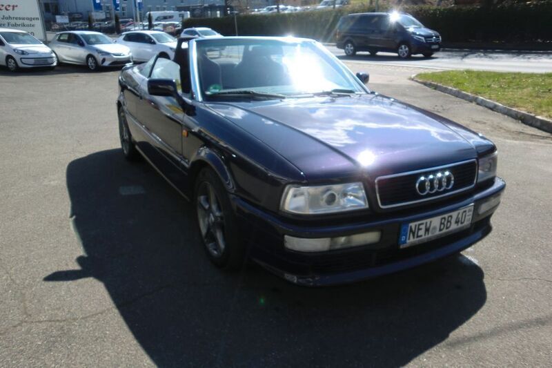 Blau Gebraucht 1997 Audi 80 S-Line Cabrio | 8.950 € (Fairer Preis) - Bild 1/4