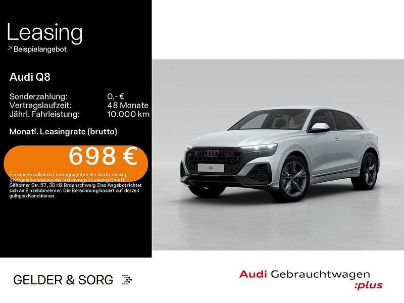 Gebraucht Audi Q8 394 PS (289 kW) 2024 Satellitsilber metallic SUV