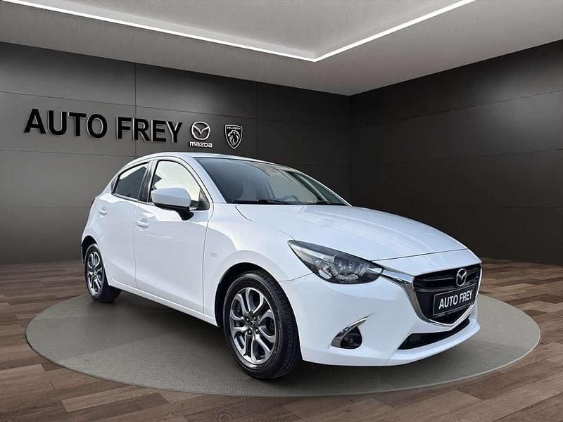 Weiß Gebraucht 2019 Mazda 2 Kizoku Intense Kleinwagen | 14.690 € (Fairer Preis) - Bild 1/3