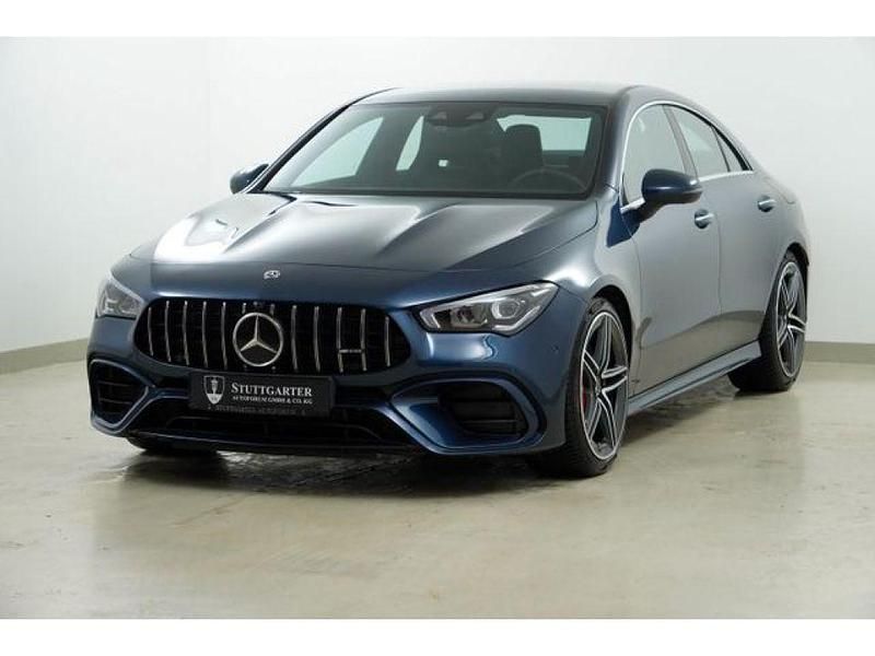 Gebraucht Mercedes CLA45 AMG AMG 421 PS (309 kW) 2020 Denimblau  lack (metallic) Coupé