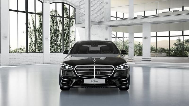 Metalliclack obsidianschwarz Gebraucht 2024 Mercedes S450 AMG Limousine | 95.900 € - Bild 1/4