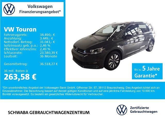Delfingrau metallic Gebraucht 2025 VW Touran Goal Van / Kleinbus | 34.490 € - Bild 1/4