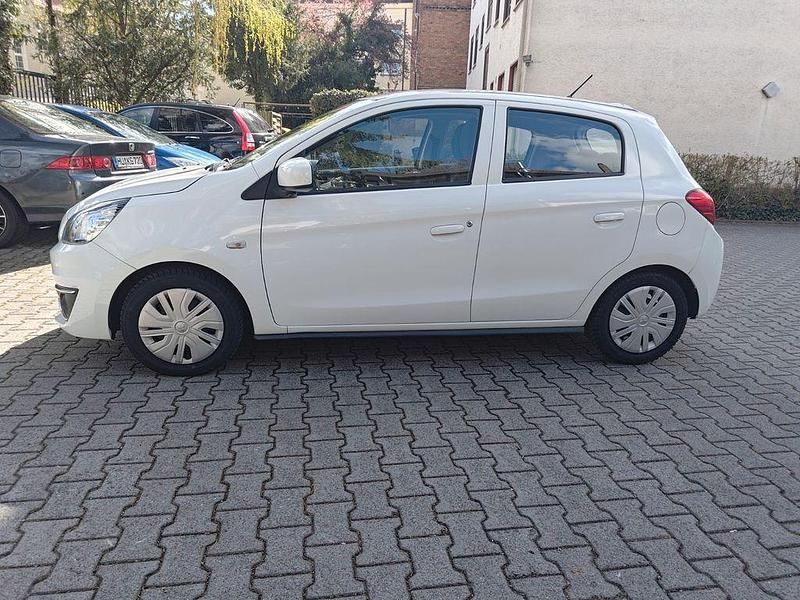 Gebraucht Mitsubishi Space Star 71 PS (52 kW) 2017 Weiß Kleinwagen