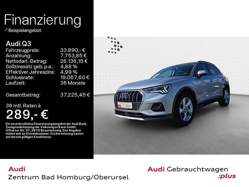 Gebraucht Audi Q3 Advanced Plus 150 PS (110 kW) 2022 Florettsilber metallic SUV