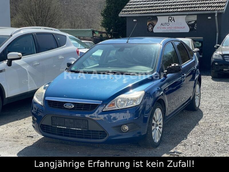 Blau Gebraucht 2008 Ford Focus Style Limousine | 2.900 € (Fairer Preis) - Bild 1/4