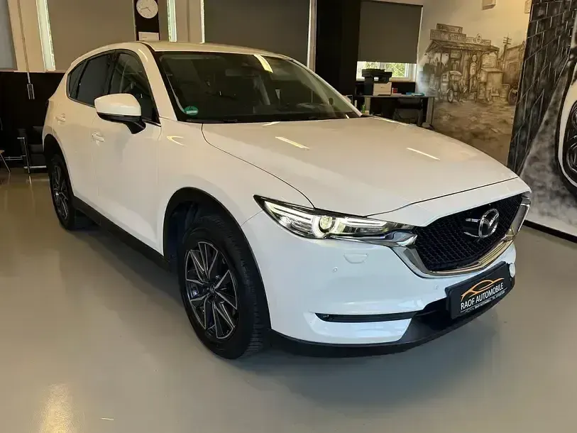 Gebraucht Mazda CX-5 Sports-Line 184 PS (135 kW) 2019 Weiß SUV