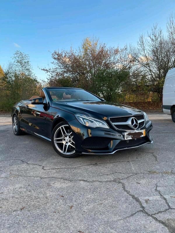 Schwarz Gebraucht 2013 Mercedes E250 AMG Cabrio | 18.000 € (Guter Preis) - Bild 1/4