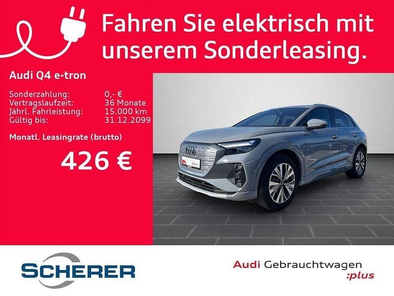 Gebraucht Audi Q4 e-tron Advanced Plus 150 kW (204 PS) 2022 Kieselgrau SUV