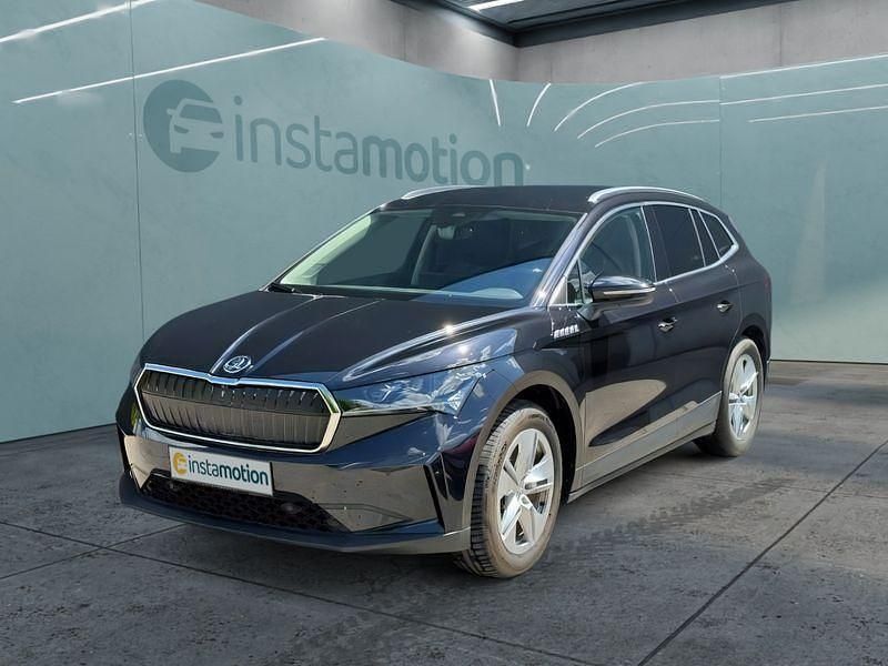 Schwarz Gebraucht 2021 Skoda Enyaq iV SUV | 31.999 € (Fairer Preis) - Bild 1/4