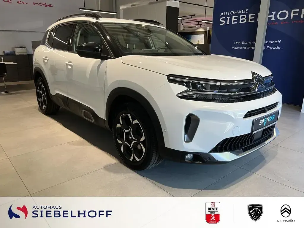 Gebraucht Citroën C5 Aircross PureTech 131 PS (96 kW) 2023 Weiß SUV