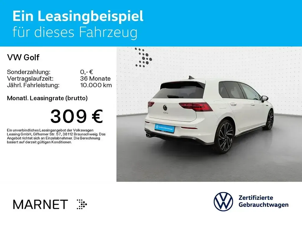 Gebraucht VW Golf VIII Style 200 PS (147 kW) 2022 Pure white Limousine
