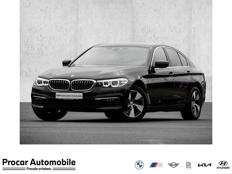 Schwarz Gebraucht 2020 BMW 520 Limousine | 25.980 € (Guter Preis) - Bild 1/4