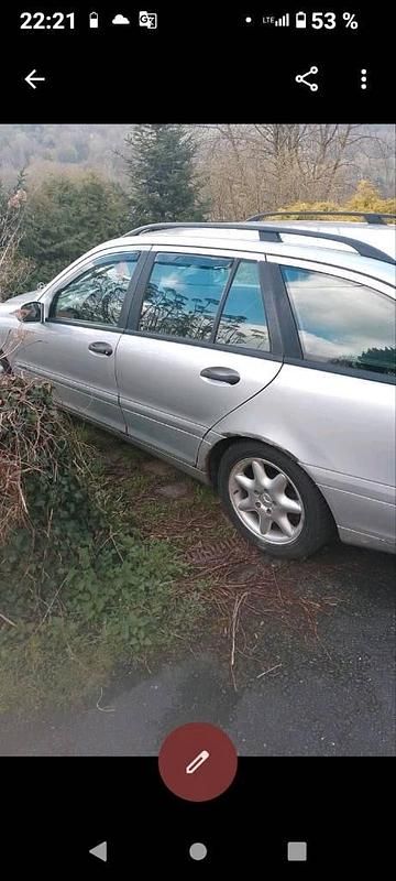Gebraucht Mercedes C240 170 PS (125 kW) 2001 Silber Kombi