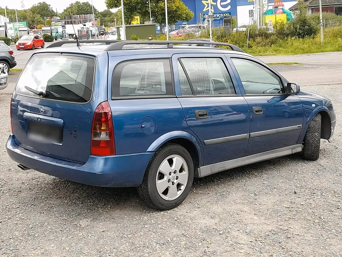 Gebraucht Opel Astra Elegance 125 PS (91 kW) 2001 Blau Kombi