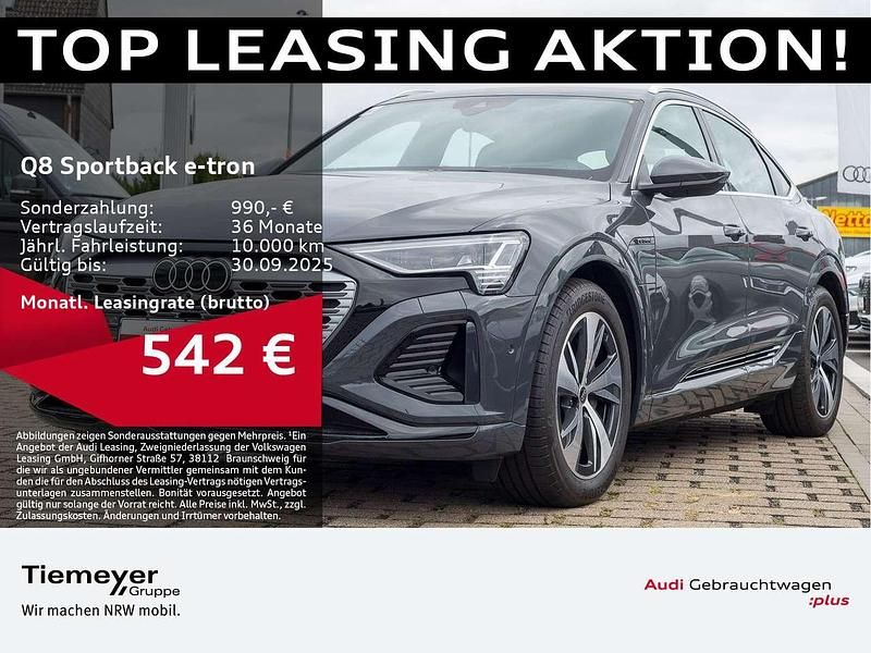 Magnetgrau Gebraucht 2024 Audi Q8 e-tron S-Line SUV | 62.990 € (Guter Preis) - Bild 1/4