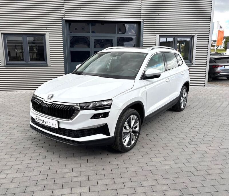 Gebraucht Skoda Karoq 150 PS (110 kW) 2024 Weiß SUV