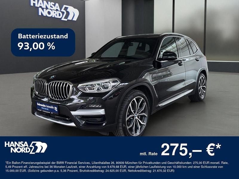 Schwarz / saphirschwarz (metallic) Gebraucht 2020 BMW X3 Sport Line SUV | 31.350 € (Fairer Preis) - Bild 1/4