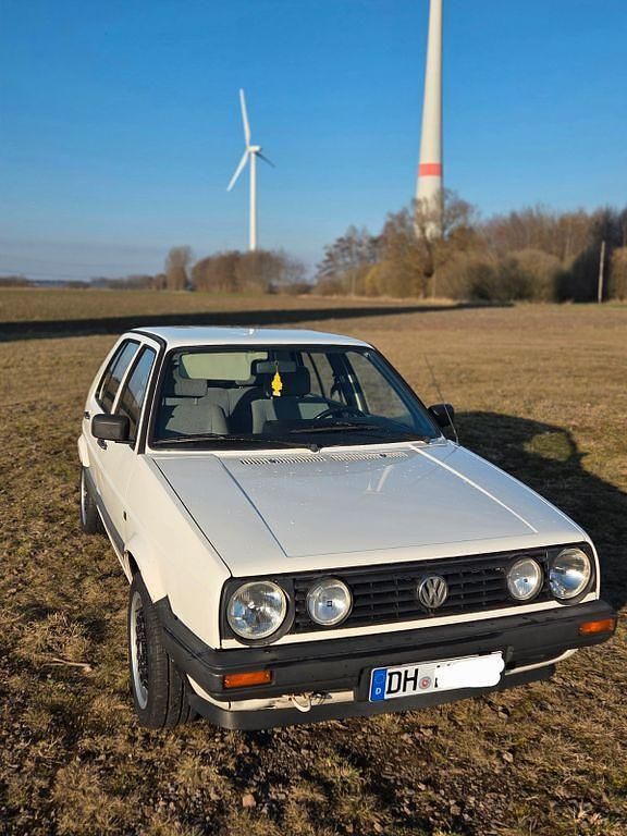 Gebraucht VW Golf II 55 PS (40 kW) 1990 Weiß Kleinwagen