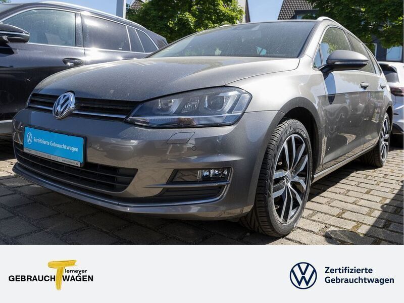 Grau Gebraucht 2016 VW Golf VII Highline Kombi | 12.980 € (Fairer Preis) - Bild 1/4