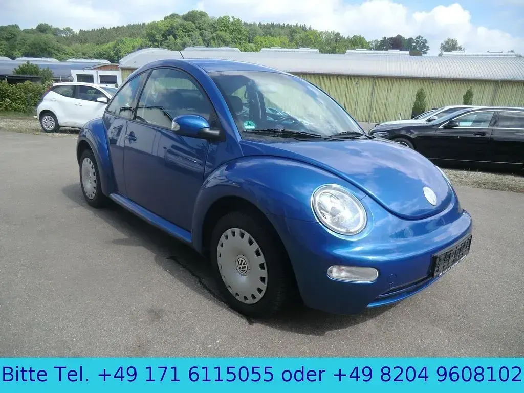 Gebraucht VW New Beetle 75 PS (55 kW) 2004 Blau Kleinwagen