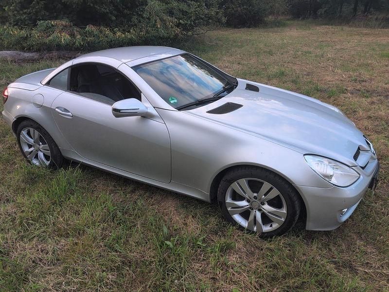 Gebraucht Mercedes SLK200 184 PS (135 kW) 2008 Silber Cabrio