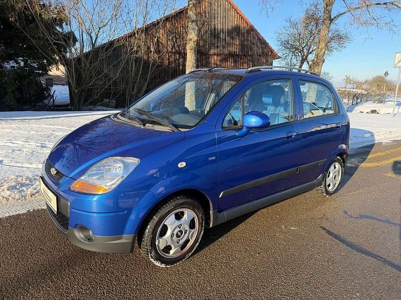 Blau Gebraucht 2008 Chevrolet Matiz Kleinwagen | 3.999 € (Teuer) - Bild 1/4