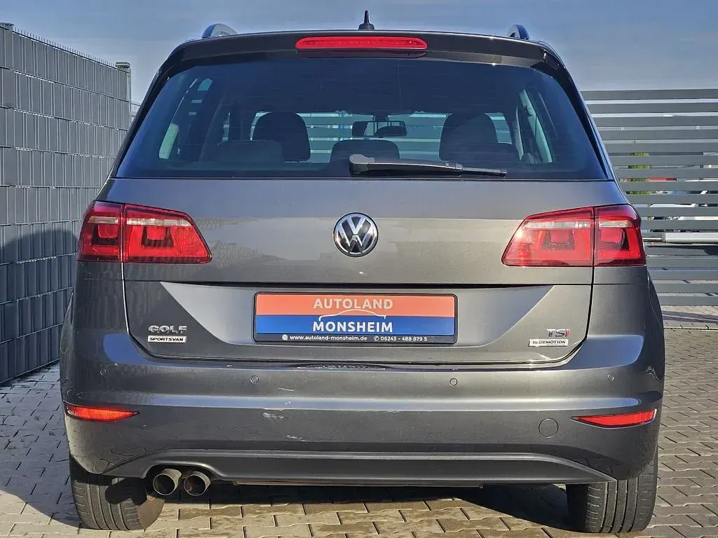 Gebraucht VW Golf Sportsvan Highline 125 PS (91 kW) 2017 Grau Van / Kleinbus