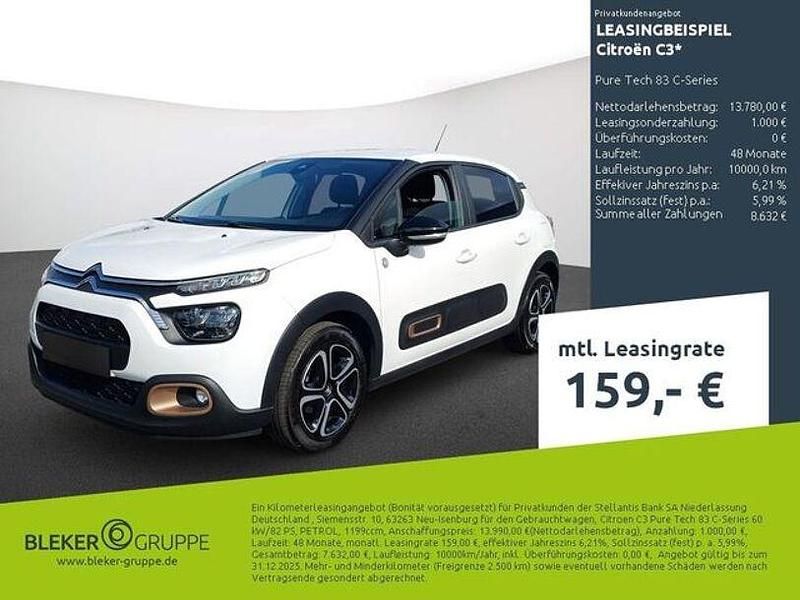 Weiß Gebraucht 2023 Citroën C3 PureTech Limousine | 12.470 € (Fairer Preis) - Bild 1/3