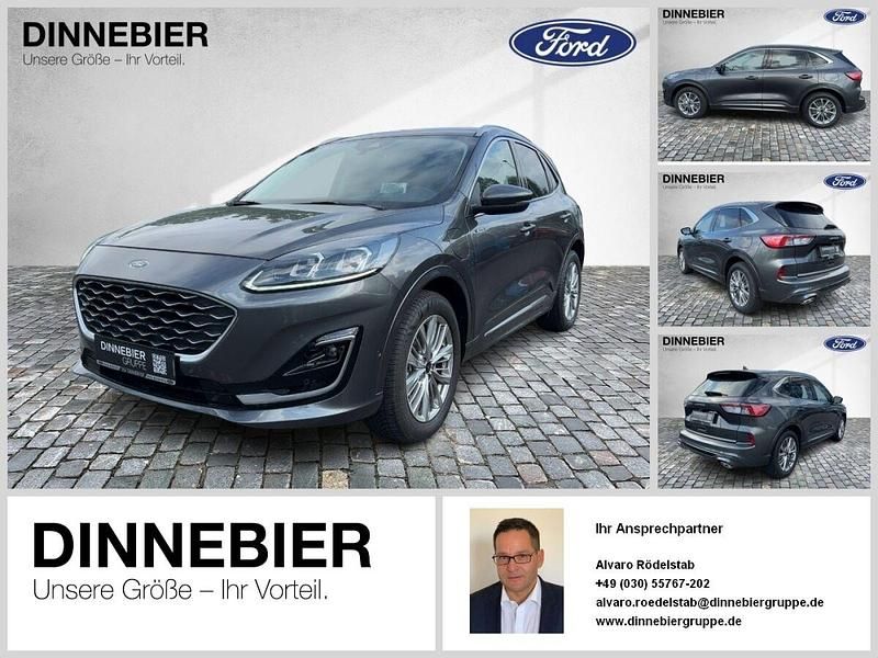 Grau (metallic) Gebraucht 2021 Ford Kuga Vignale SUV | 28.200 € (Teuer) - Bild 1/4