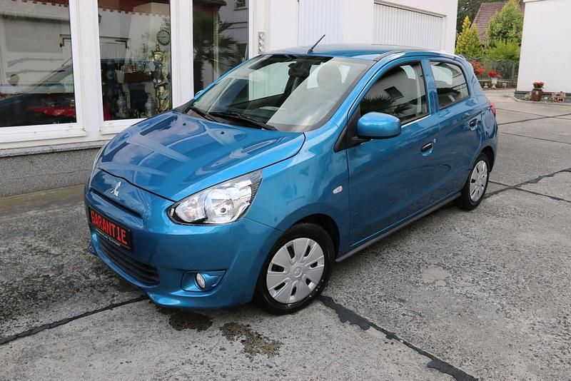 Blau Gebraucht 2013 Mitsubishi Space Star Kleinwagen | 6.250 € - Bild 1/4