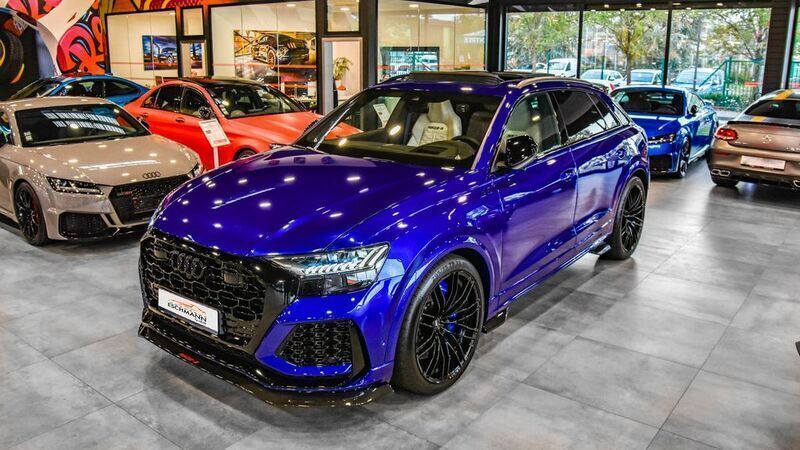 Blau Gebraucht 2023 Audi RS Q8 Sport SUV | 189.990 € - Bild 1/4