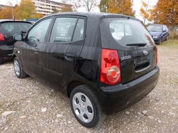 Gebraucht Kia Picanto 65 PS (47 kW) 2009 Schwarz Kleinwagen