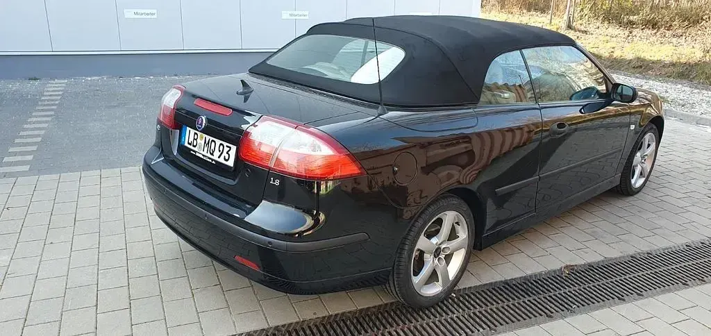 Gebraucht Saab 9-3 Cabriolet Vector 150 PS (110 kW) 2005 Schwarz Cabrio