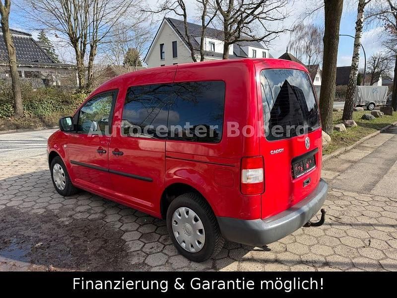 Gebraucht VW Caddy Team 80 PS (58 kW) 2008 Rot Van / Kleinbus