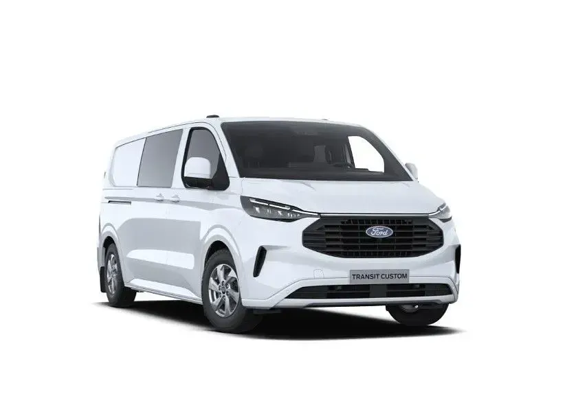 Neu Ford Transit Custom 136 PS (100 kW) 2026 Frozen white Limousine