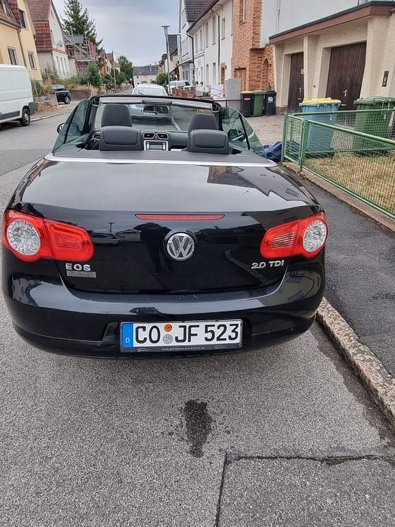 Gebraucht VW Eos 140 PS (102 kW) 2007 Schwarz Cabrio