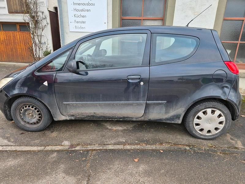 Gebraucht Mitsubishi Colt 75 PS (55 kW) 2008 Schwarz Kleinwagen