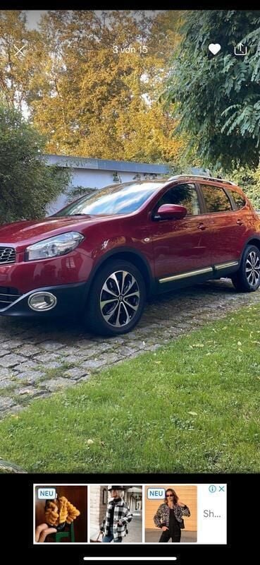 Rot Gebraucht 2012 Nissan Qashqai +2 SUV | 11.300 € (Fairer Preis) - Bild 1/4