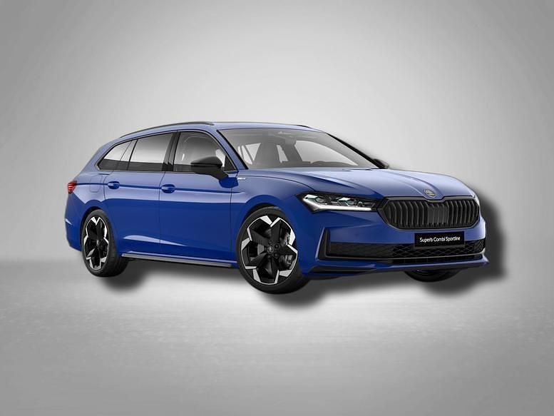 Neu Skoda Superb SportLine 265 PS (194 kW) 2026 Atlantik blau metallic Kombi