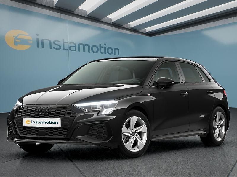 Schwarz Gebraucht 2023 Audi A3 Sportback Limousine | 29.199 € (Teuer) - Bild 1/4