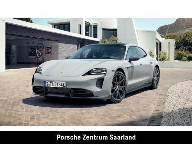 Weiß Gebraucht 2022 Porsche Taycan GTS Sport Turismo Limousine | 85.900 € (Teuer) - Bild 1/4